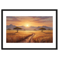 Golden Peak Sunset