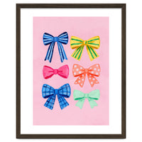 Colorful Ribbon Bows ties Illustration