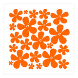 Orange Flowers Pattern (Print Only) thumbnail