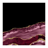 Burgundy & Gold Agate Texture 17 (Print Only) thumbnail