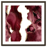 Burgundy & Gold Glitter Agate Texture 05 thumbnail