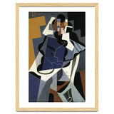 Juan Gris (Madrid, 1887-Boulogne-sur-Seine, 1927). Seated Woman (1917). Oil on panel. 116 x 73 cm. thumbnail