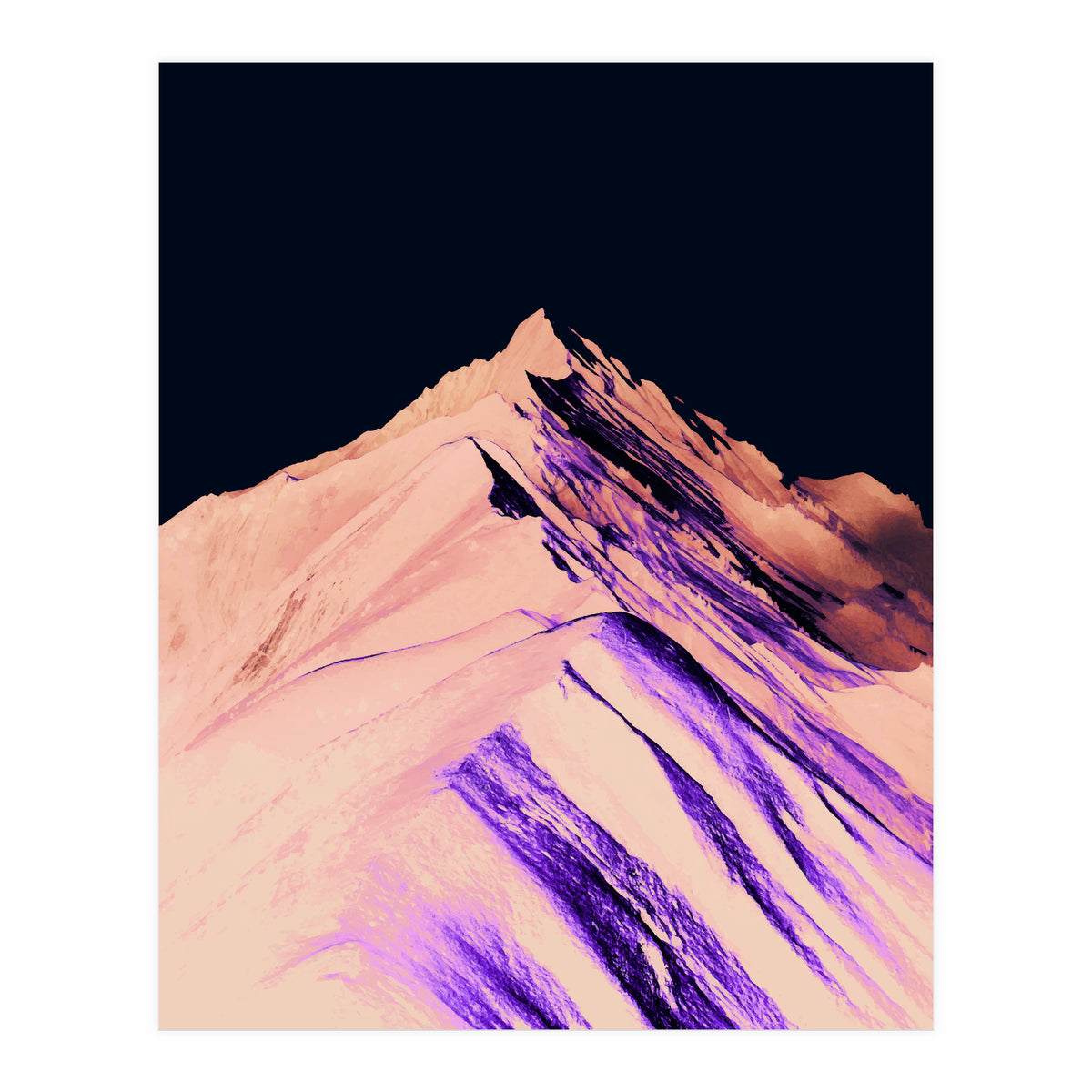 Dark Mountain #society6 #decor #buyart (Print Only)