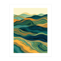 Rolling Hills of Oceania (Print Only)