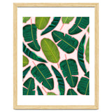 Banana Leaf Blush #society6 #decor #buyart thumbnail