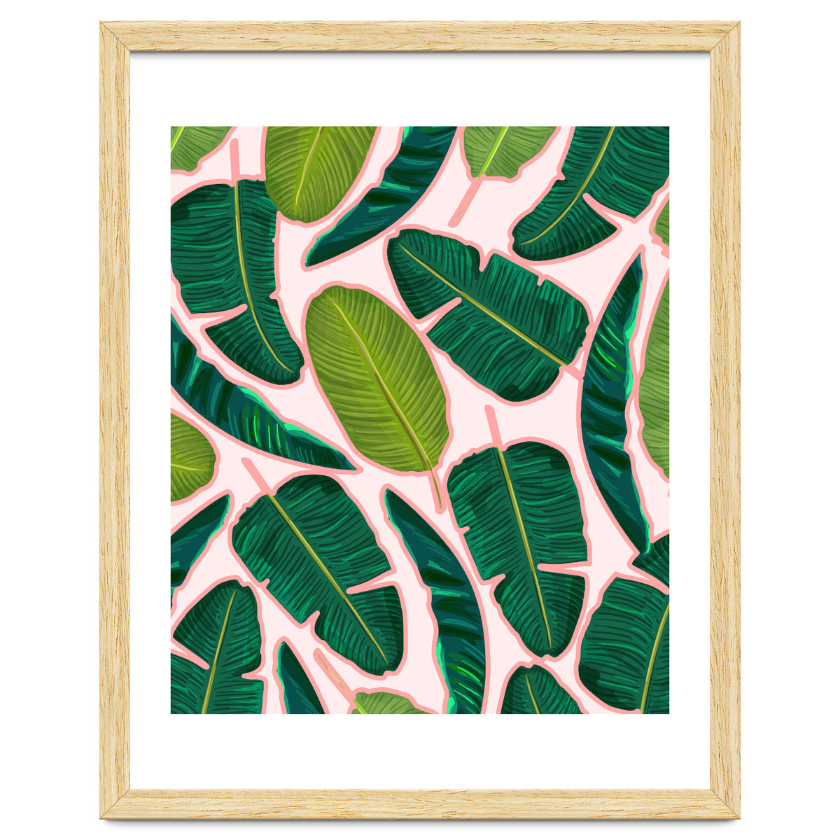 Banana Leaf Blush #society6 #decor #buyart