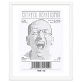 Receipt Art Chester Bennington thumbnail