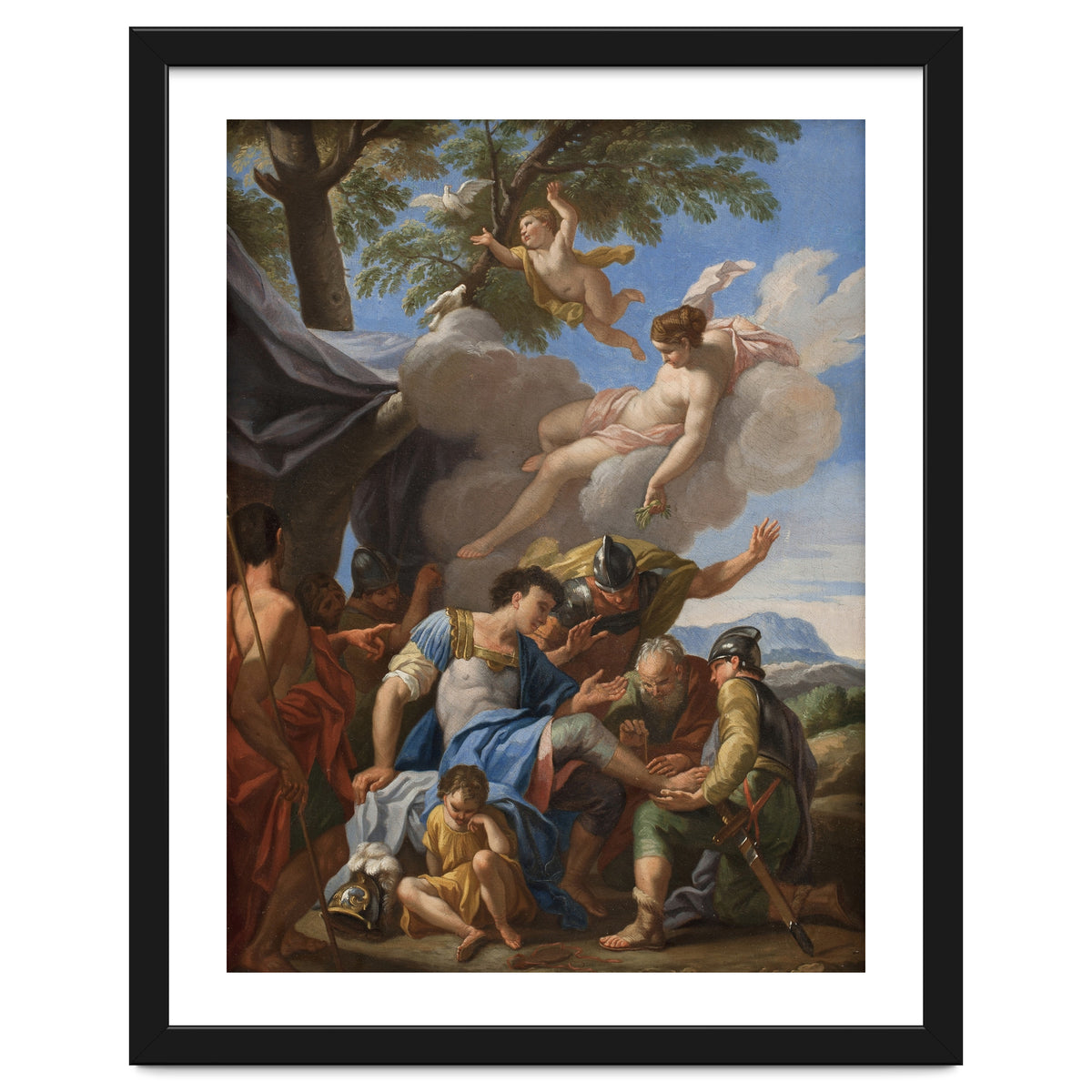 Hendrik Krock – Venus Brings Healing Herbs to the Wounded Aeneas