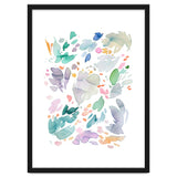 Abstract Watercolor Summer Flowers II thumbnail