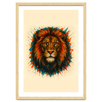 Lion Animal Watercolor