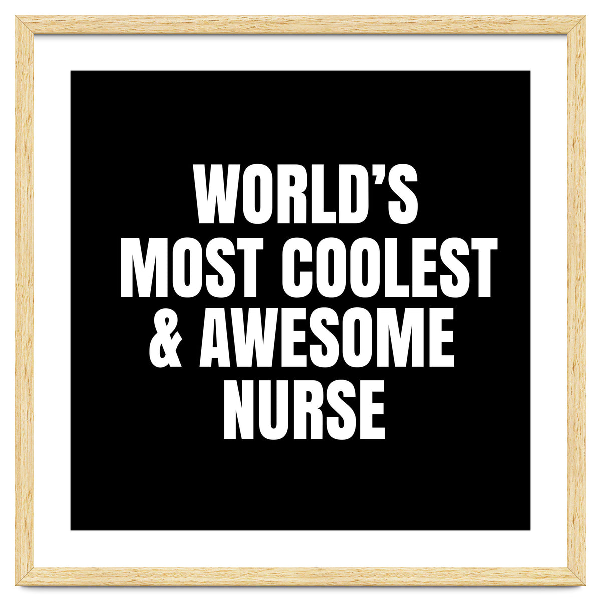 World's most coolest and awesome nurse