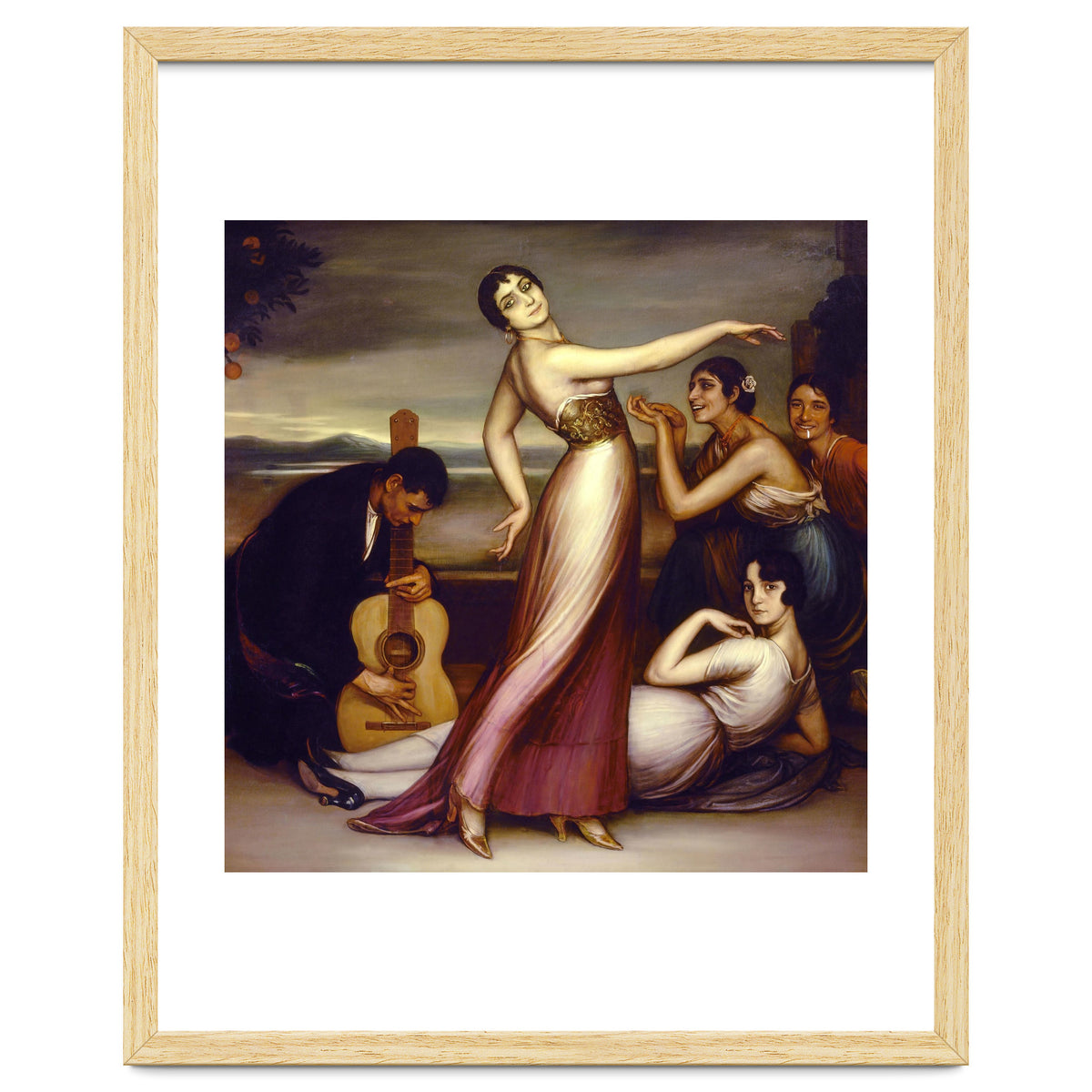 An Allegory of Happiness - 1917 - oil on canvas - 161x157 cm.