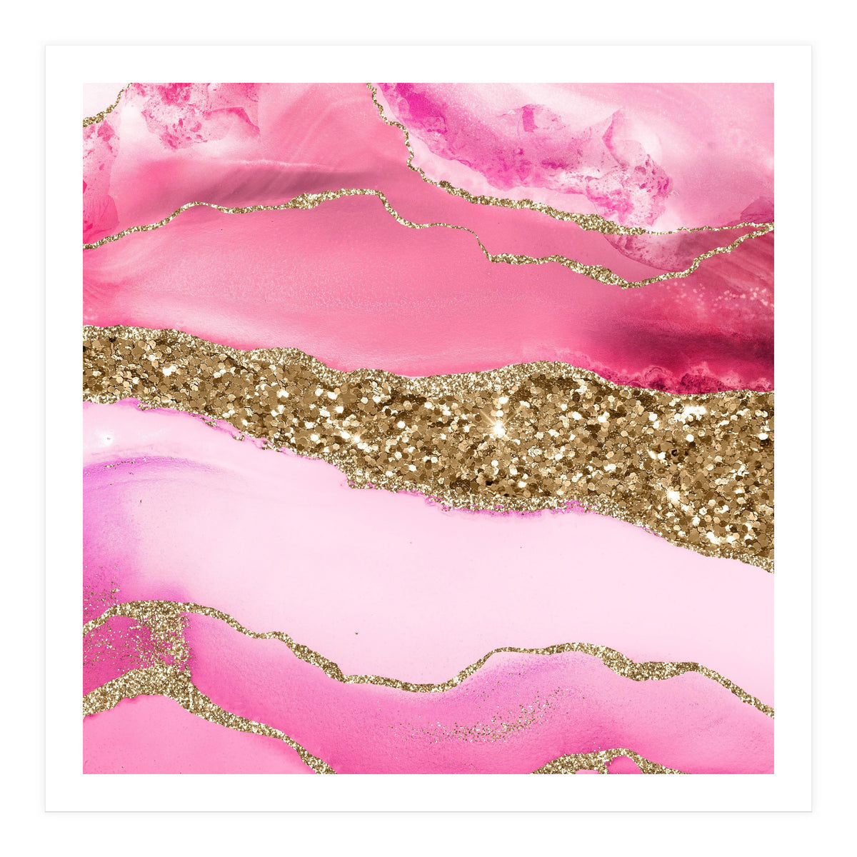 Agate Glitter Dazzle Texture 14 (Print Only)