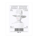 Receipt Art Audrey Hepburn (Print Only) thumbnail