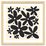 Abstract Monochrome Flowers 4 thumbnail
