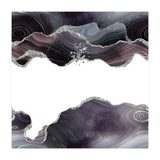 Black & Silver Glitter Agate Texture 07  (Print Only) thumbnail