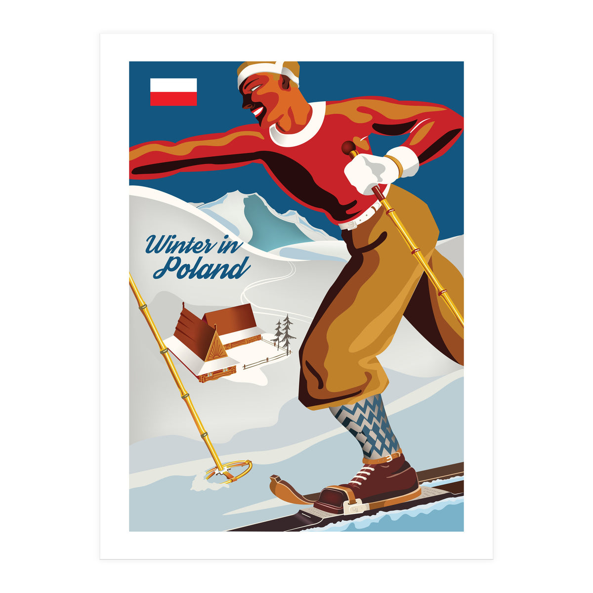 Winter In Poland (Print Only)