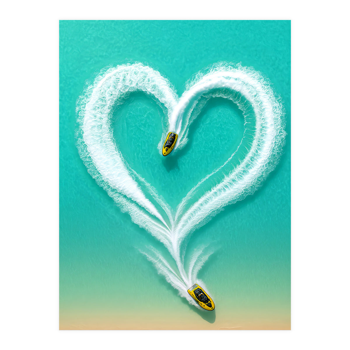 Jet Sky Ocean Velocity (Print Only)