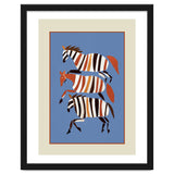 Striped Running Horses thumbnail