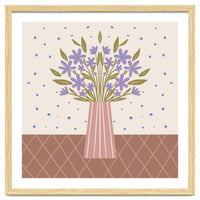 Flower Vase Mocha Mousse