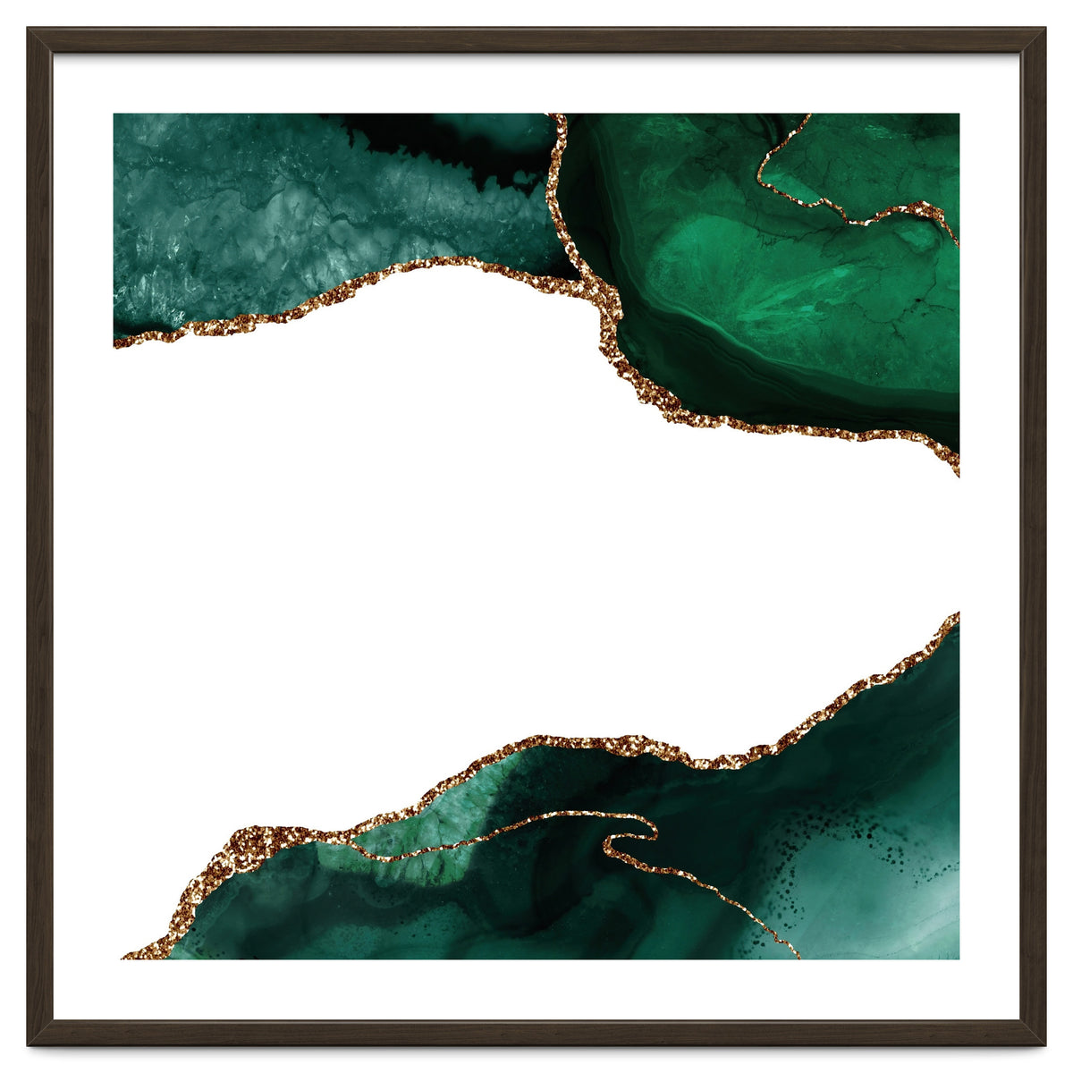 Emerald & Gold Agate Texture 11