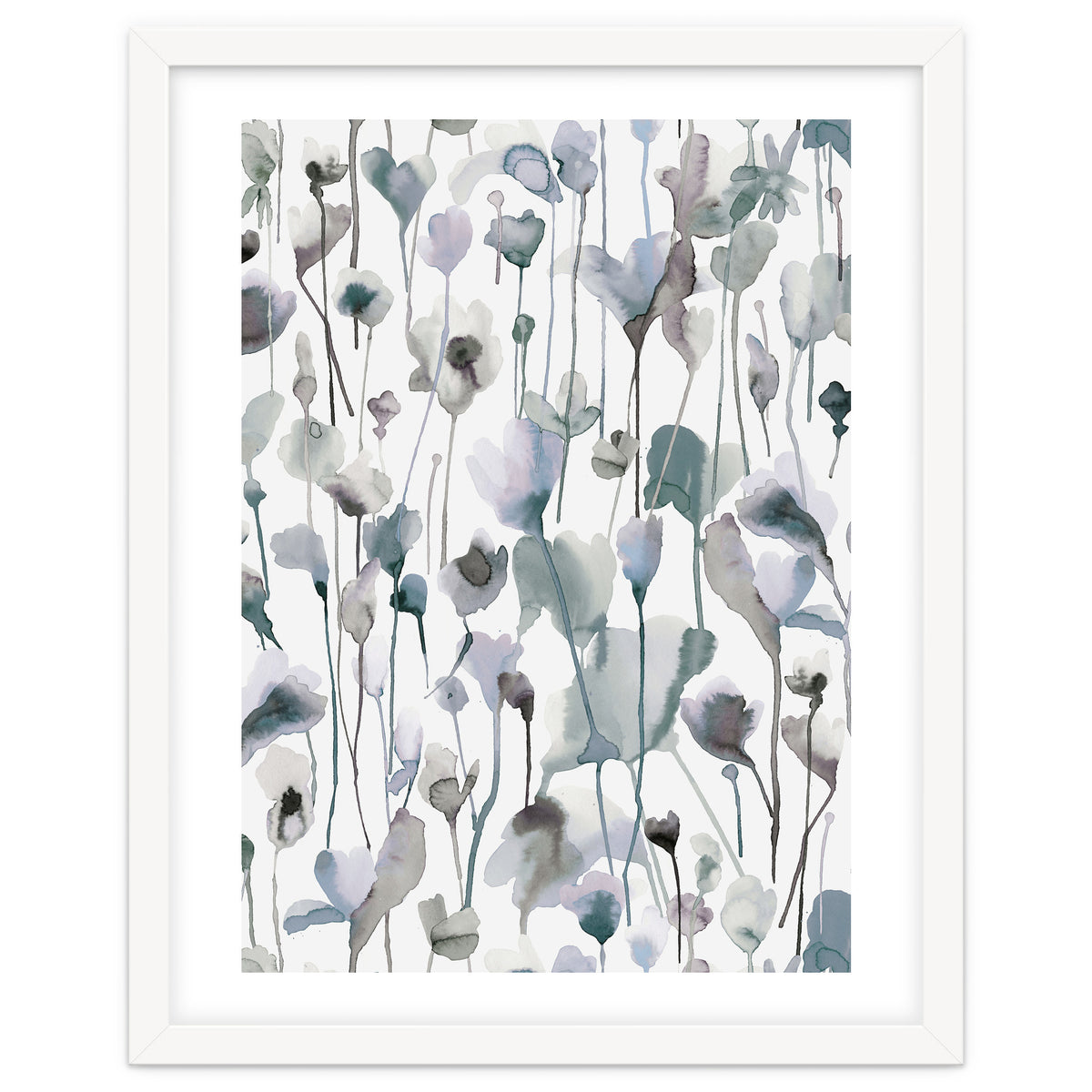 Watercolour Cozy Wild Flowers