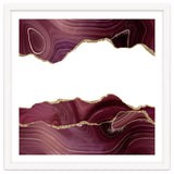 Burgundy & Gold Glitter Agate Texture 07 thumbnail