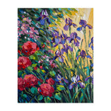 Expressive Heavy Impasto Floral Oil Painting  (Print Only) thumbnail