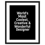 World's most coolest, creative and wonderful designer thumbnail