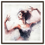 Elegant Ballet Dancer Portrait In Motion thumbnail