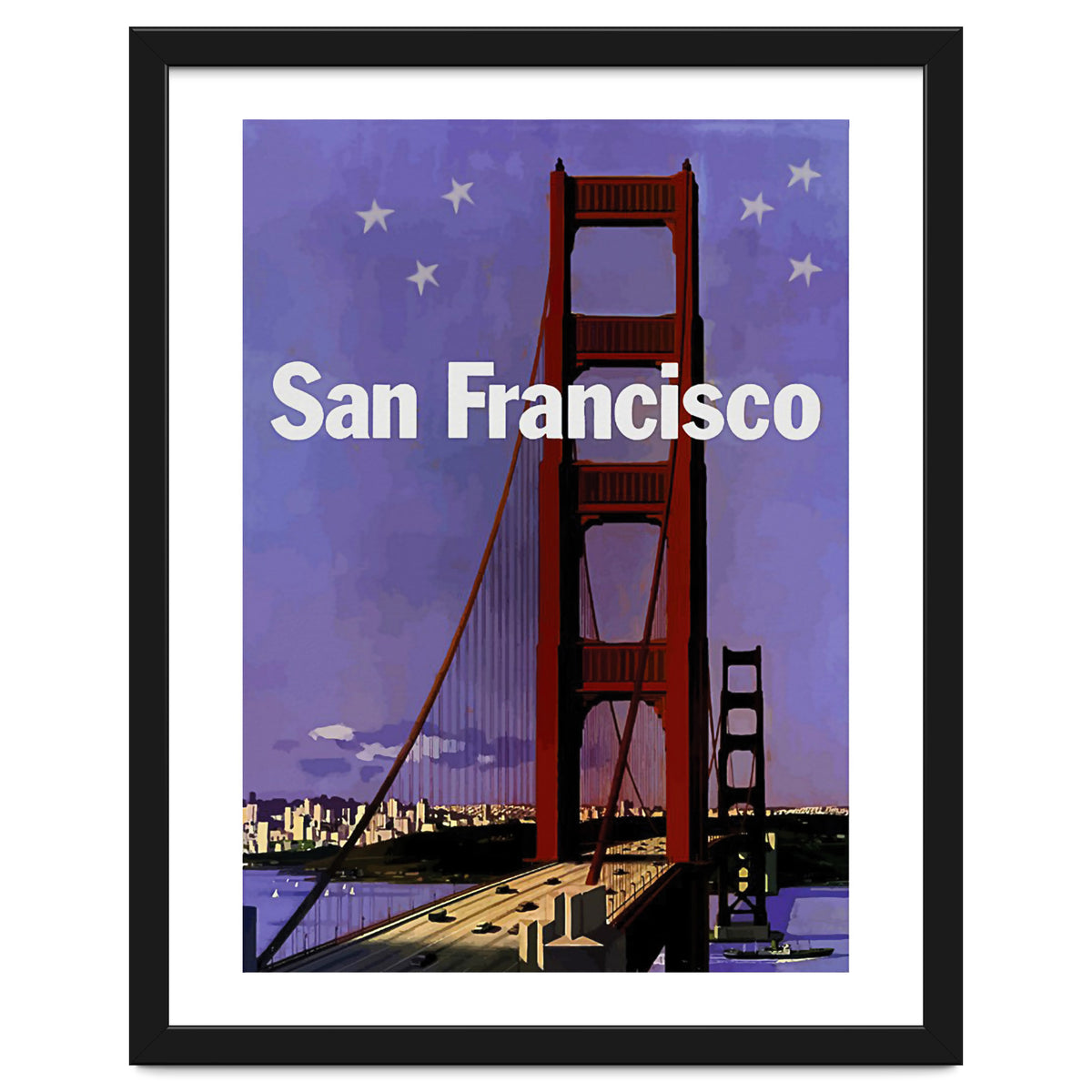 Gold Gate at Night, San Francisco