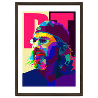 Mike Portnoy Drum Musician Pop Art WPAP
