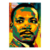 Martin Luther King Jr Abstract Art (Print Only) thumbnail