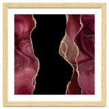 Burgundy & Gold Glitter Agate Texture 02 thumbnail