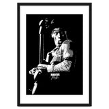 Marcus Miller American Music Legend in Grayscale thumbnail