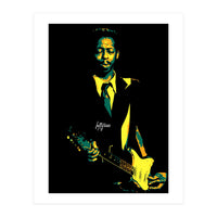 Lefty Dizz American Chicago Blues Guitarist Legend 2 (Print Only)