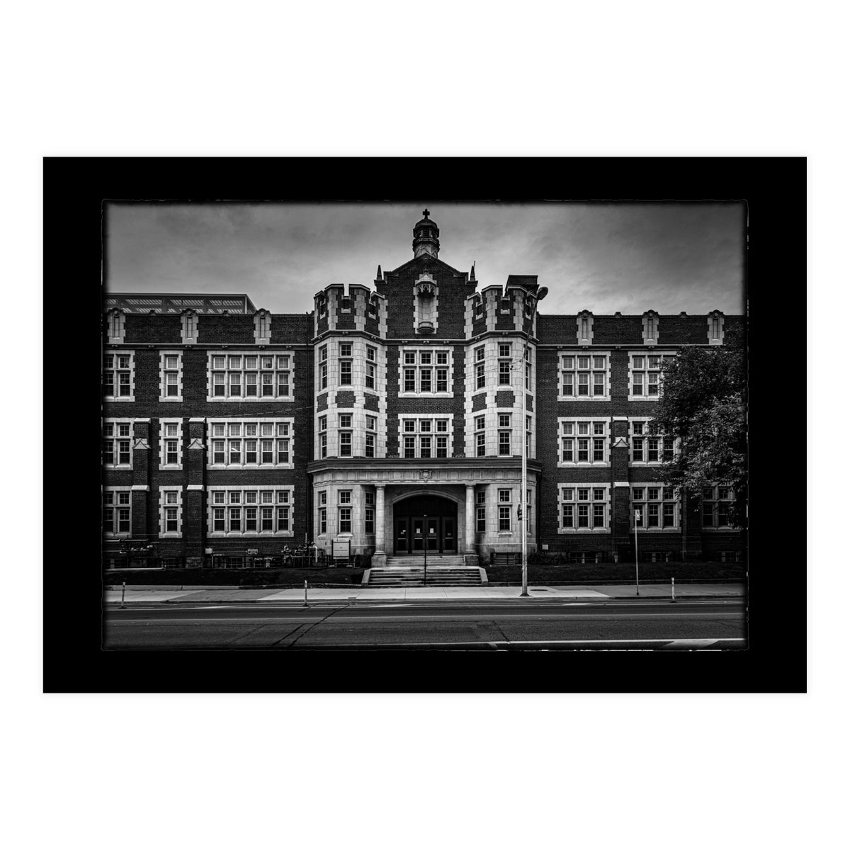 School Daze No 15 with Border (Print Only)