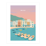 Amalfi Coast Italy Travel Postcard (Print Only) thumbnail