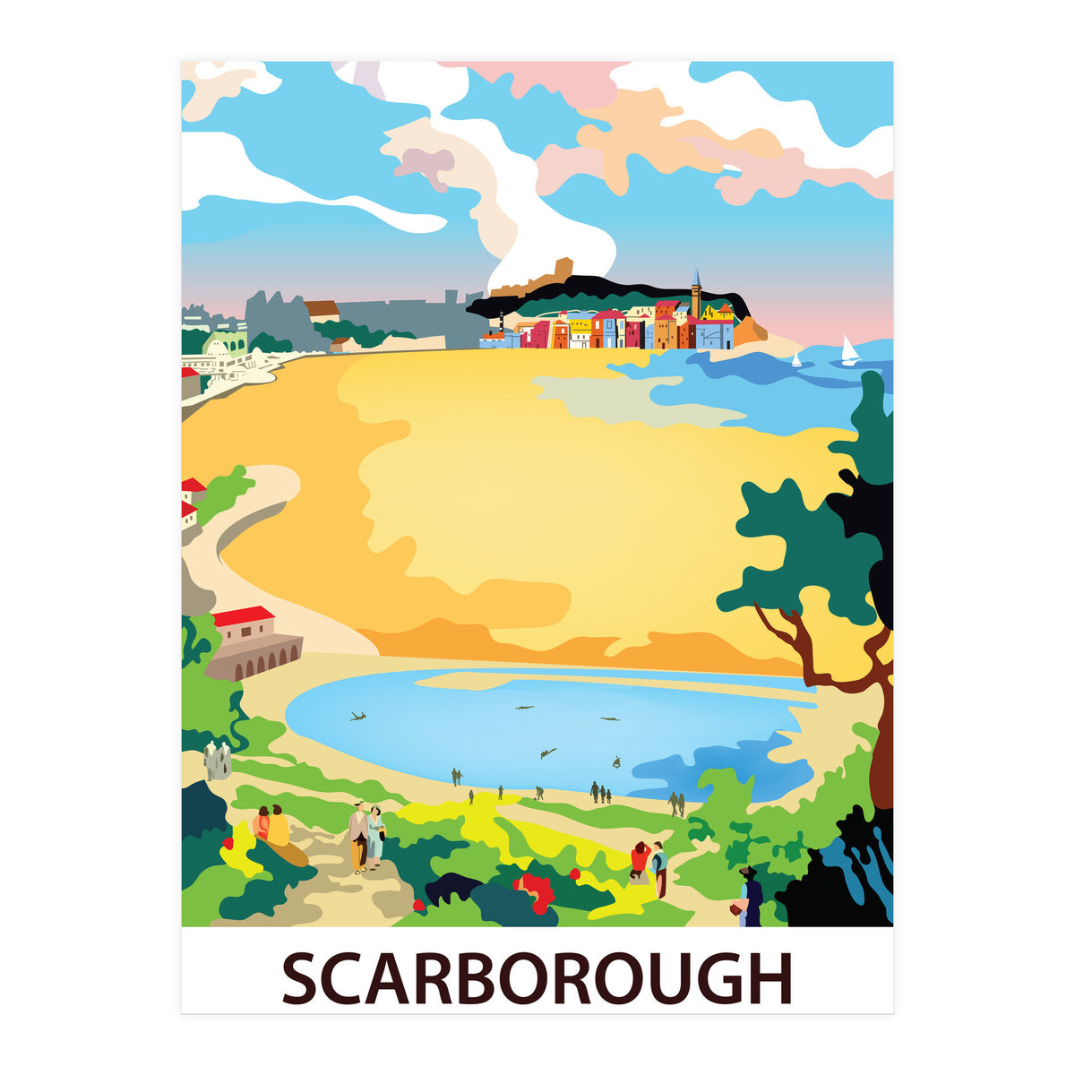 Scarborough, North Yorkshire (Print Only)