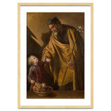 Sebastián Martínez / 'Saint Joseph with the Christ Child'. Ca. 1650. Oil on canvas. thumbnail