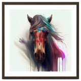 Wild Horse Face Portrait thumbnail