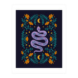 Mystical Series - Purple Snake (Print Only) thumbnail