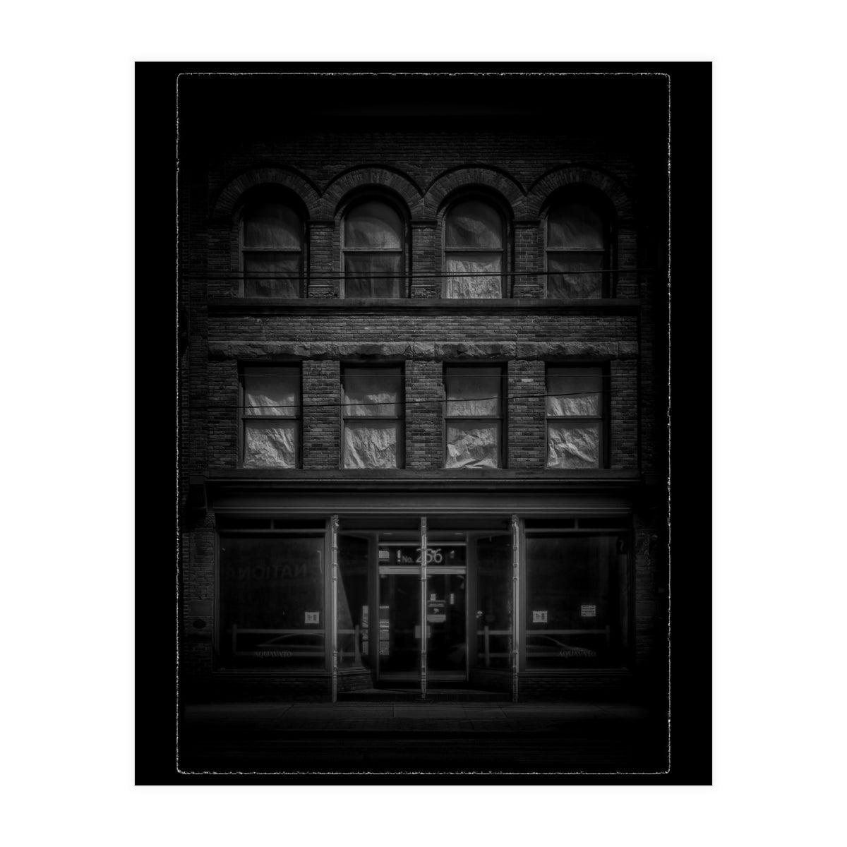 No 256 King St E 1 with Border (Print Only)