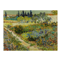 Vincent van Gogh – Garden at Arles | Vibrant Post-Impressionist Wall Art (Print Only)