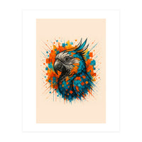 Parrot Animal Watercolor (Print Only)