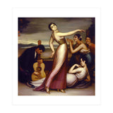 An Allegory of Happiness - 1917 - oil on canvas - 161x157 cm. (Print Only) thumbnail