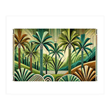 Tropical Art Deco Oasis (Print Only) thumbnail