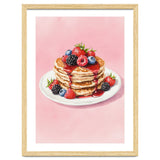 Berry Pancakes – Watercolor Breakfast Food thumbnail