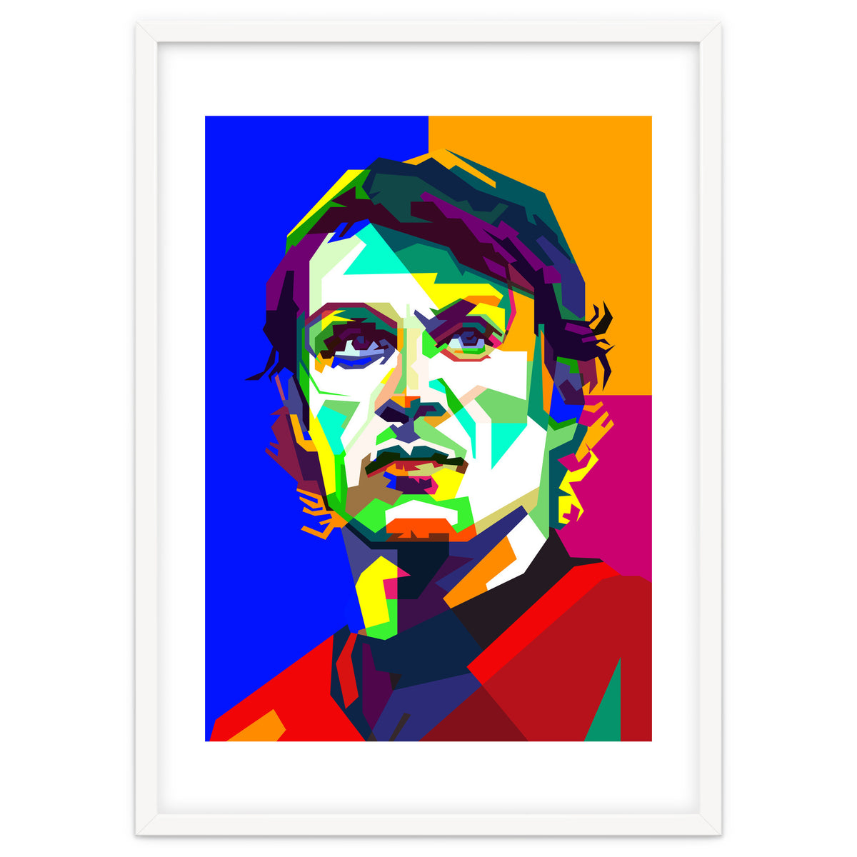 Paolo Maldini Italian Classic Football WPAP
