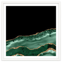 Emerald & Gold Agate Texture 02